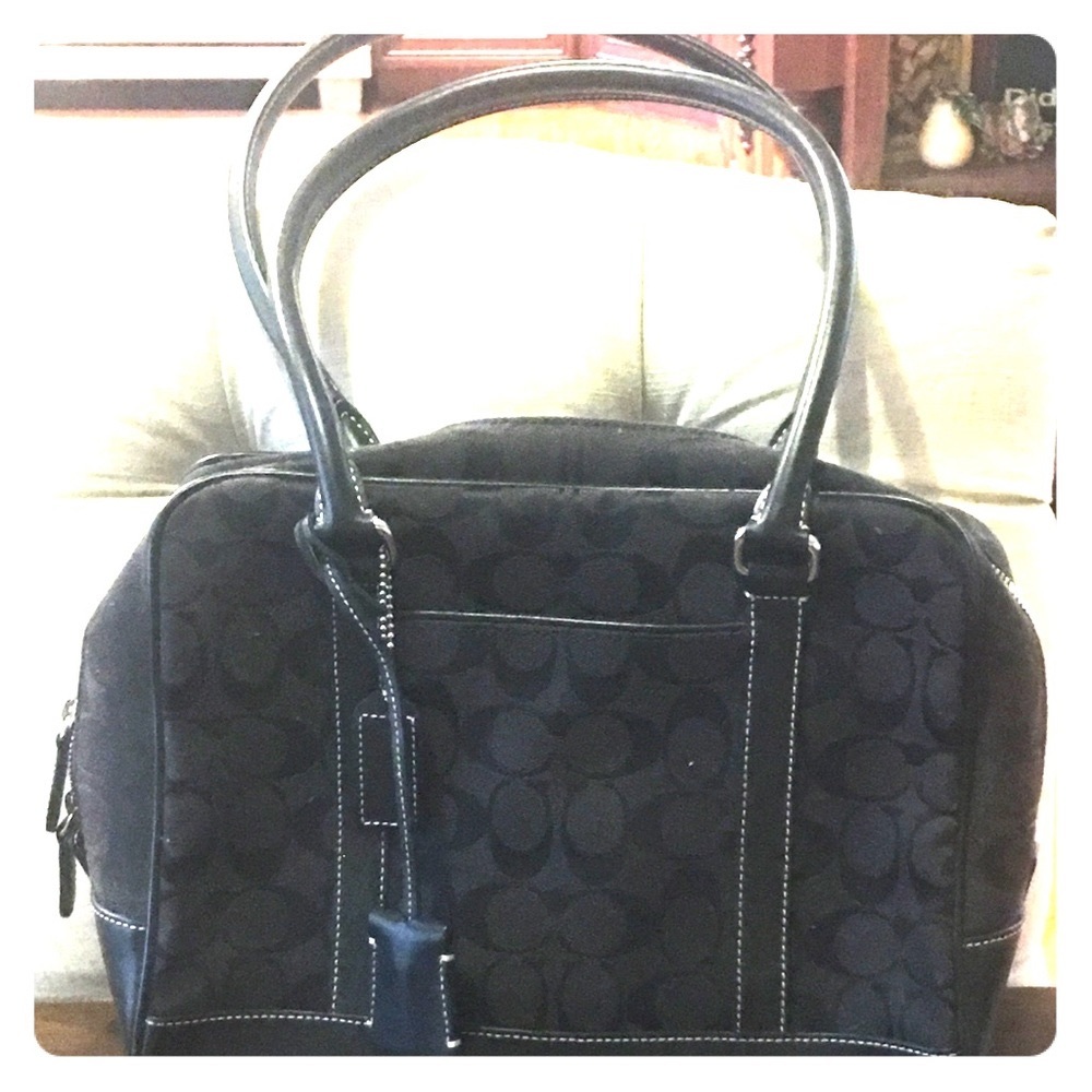 Genuine Coach Monogram Bag